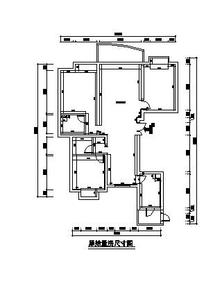 某住宅小户型平面布置图