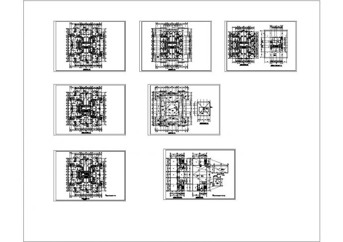 某三十二层大型综合商业建筑CAD施工图_图1
