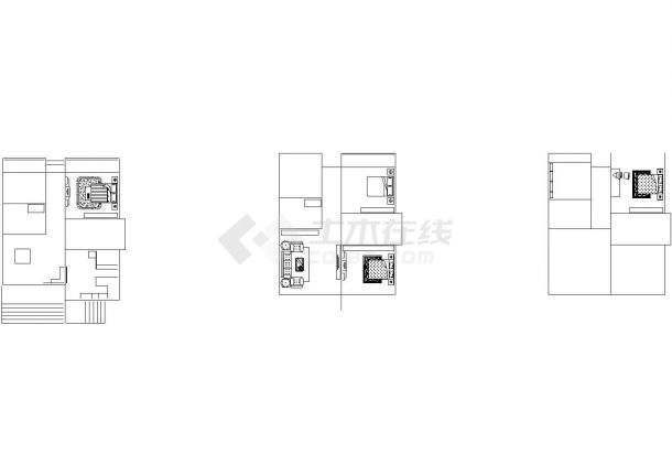 某三层小康农居现代建筑方案图（含sketchup模型及效果）-图一