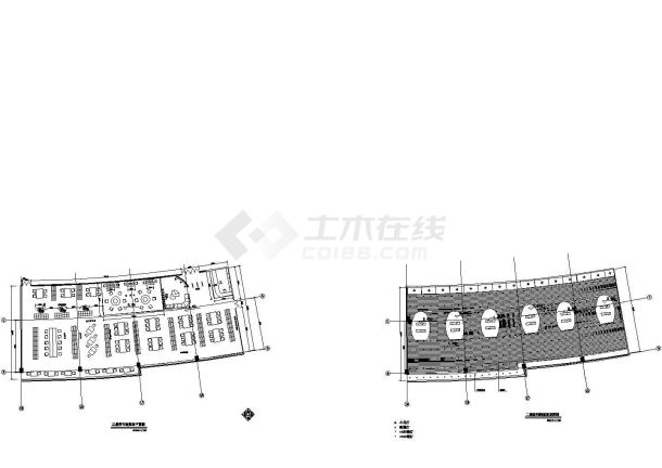 一小区报刊阅览室结构参考详图-图二