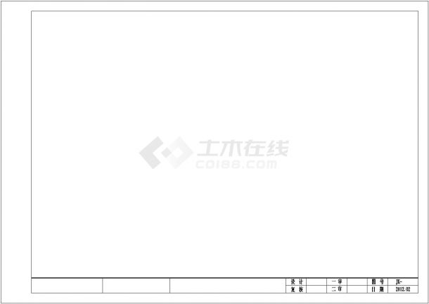 [重庆]隧道监控工程cad施工图设计（监控站 视频广播），共六十张图-图一