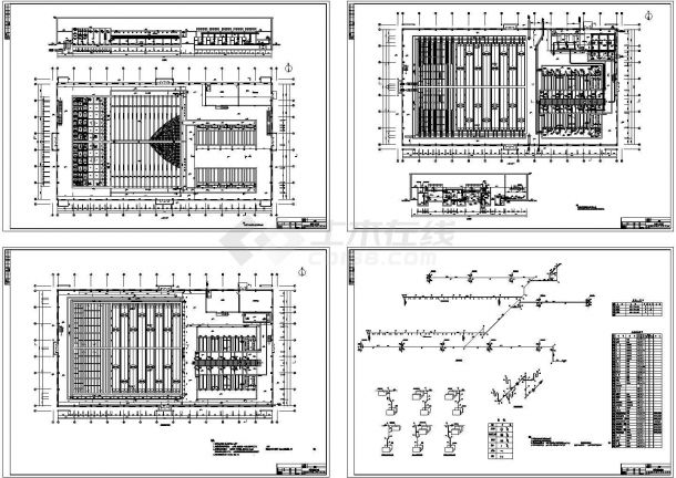 [辽宁]某污水处理厂设计施工工艺图（CAST生化池）-图二
