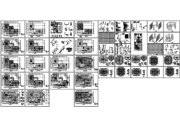 某高层建筑28层给排水CAD设计图纸-图一