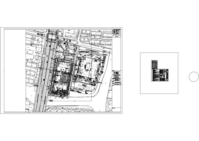 2019浙江百花艺术幼儿园及街心广场景观施工CAD图纸，含水电_图1