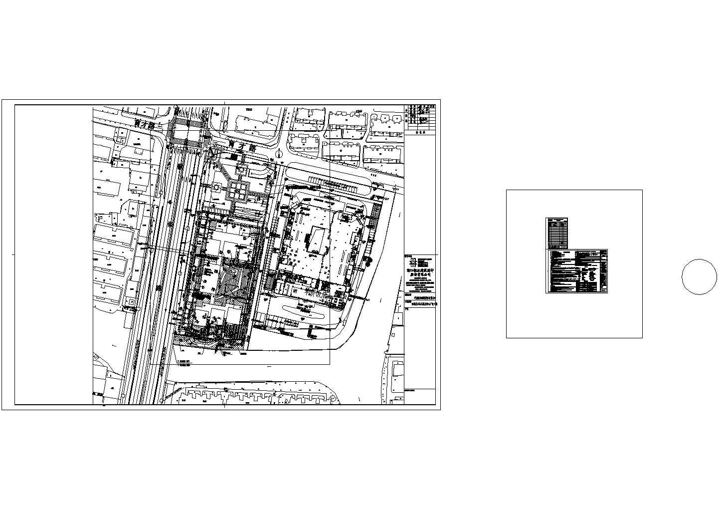 2019浙江百花艺术幼儿园及街心广场景观施工CAD图纸，含水电