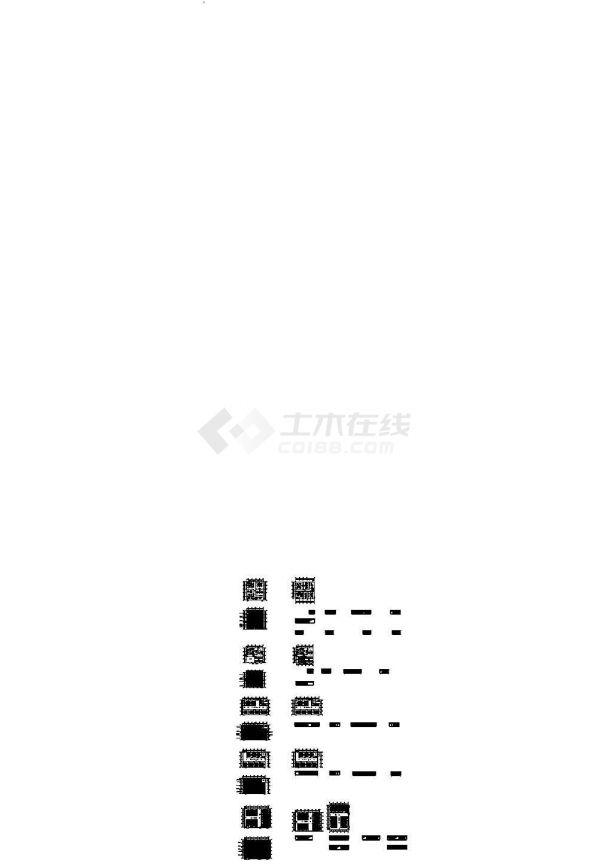 2019年浙江某高级技工学校装修工程CAD图纸-图二