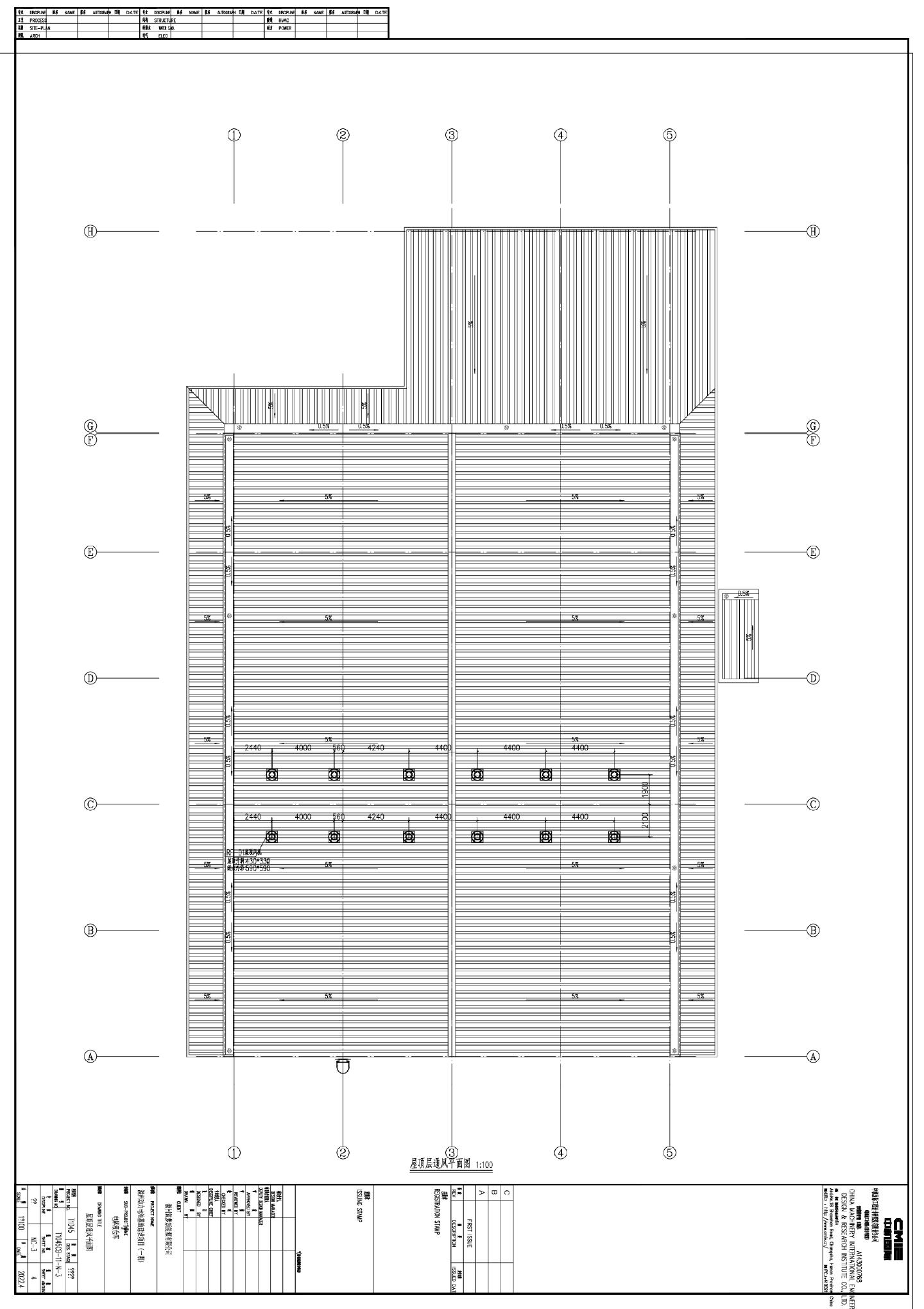 滁州动力电池基地建设项目（一期）T1045CB-11-N-1号电解液仓库CAD图.dwg
