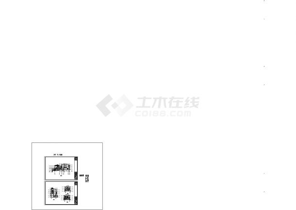[广东]某山庄三层住宅楼建筑结构水电施工图-图二