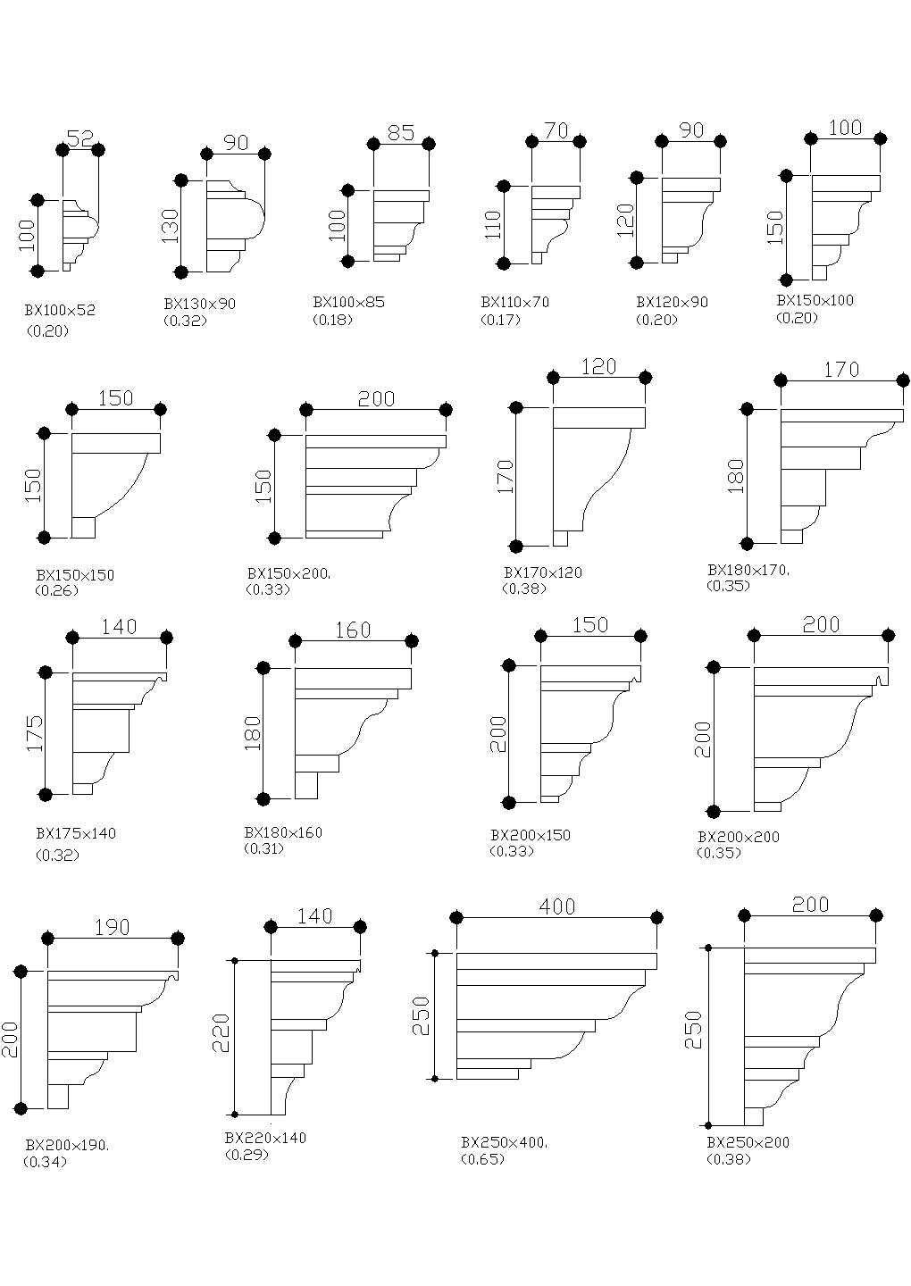 001-线板1(1)CAD施工图设计