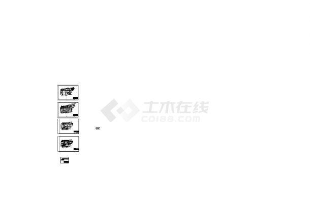 [施工图][贵州]规划展览馆装修电气设计cad图纸（甲级设计院）-图一