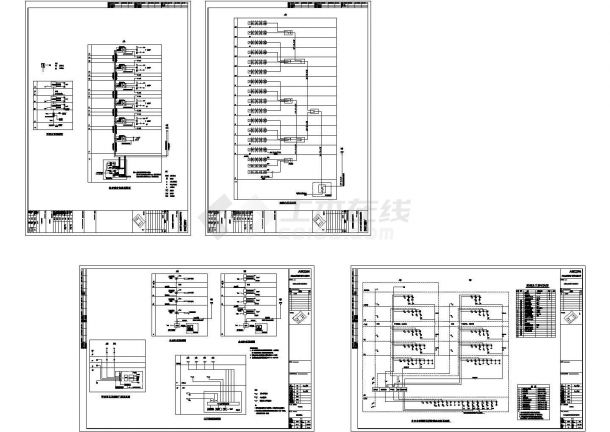 汉唐蜜园二类高层住宅楼工程项目电气设计全套图（含商铺设计）-图一
