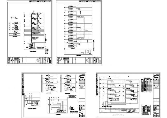 汉唐蜜园二类高层住宅楼工程项目电气设计全套图（含商铺设计）_图1
