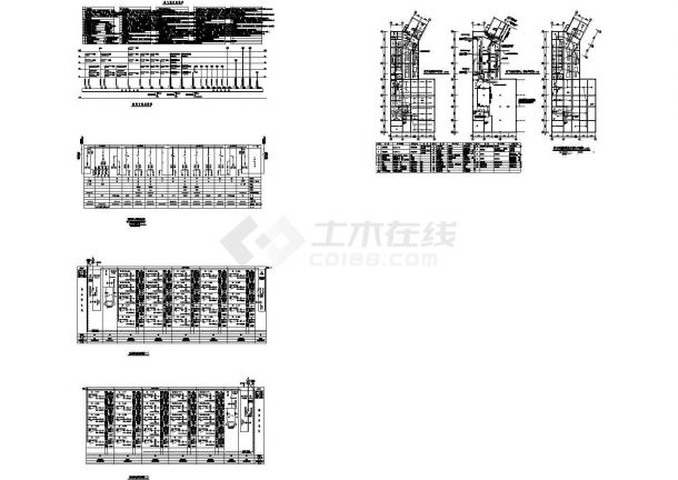 山东某四层商厦强电cad施工图-图一