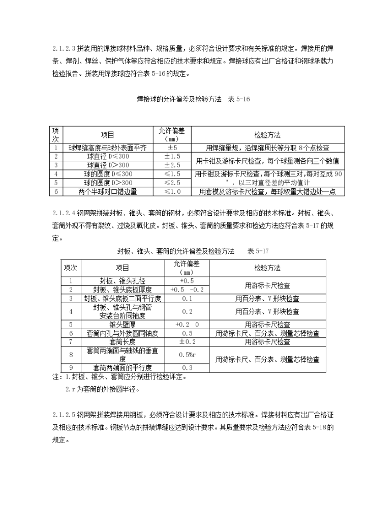 钢网架结构拼装分项工程质量管理-图二