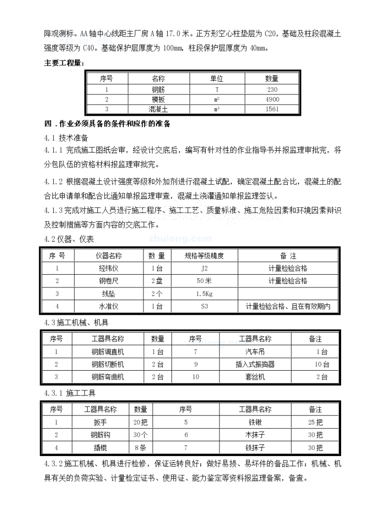 宁夏某电厂主体结构工程施工方案（2×330mw）-图二