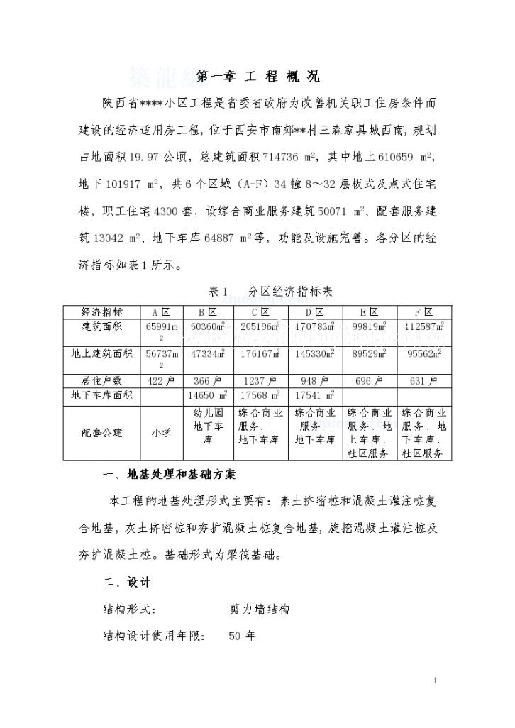 [陕西]某地区住宅小区绿色施工方案-图一