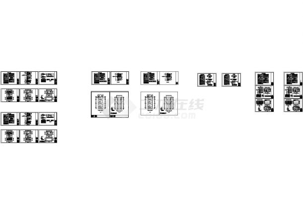 单层服务区机修间电气设计施工图-图一