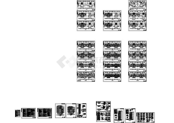 25层住宅楼强弱电系统完整电气施工图-图一