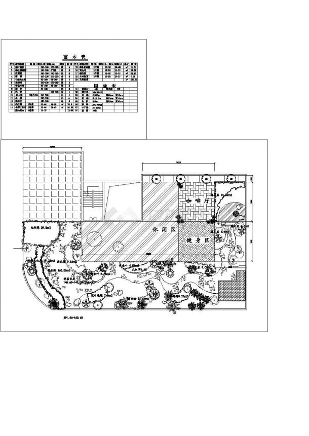 屋顶花园设计方案及概算-图二
