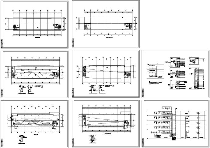 工业厂房电气设计CAD施工图_图1