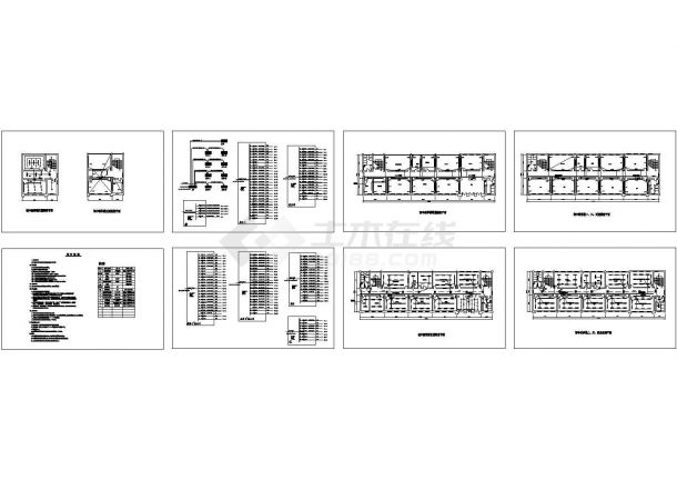 [北京]4层中学电气设计施工图-图二