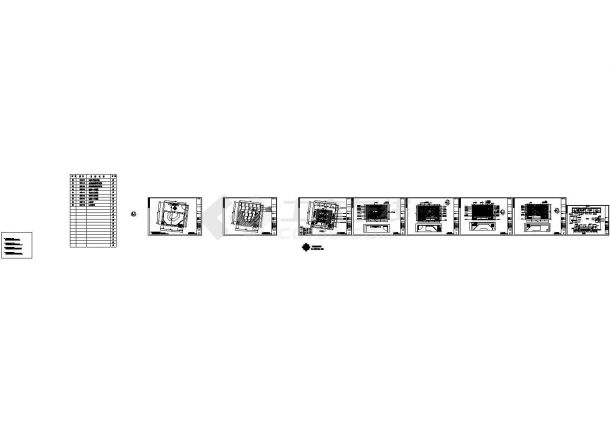 [厦门]高档量贩式KTV包厢全套室内装修设计施工图-图二