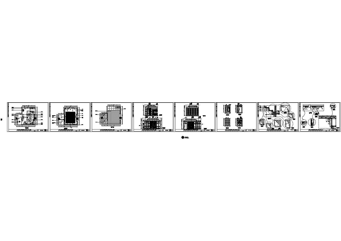 [北京]豪华量贩式KTV包厢装修设计施工图