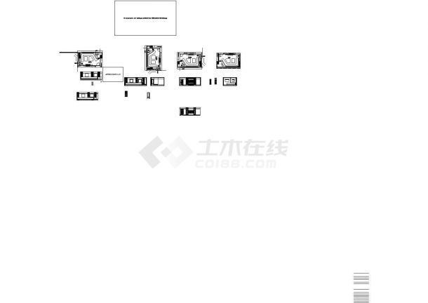 [广东]万巍音派量贩式KTV空间装修设计施工图（附效果图）-图二