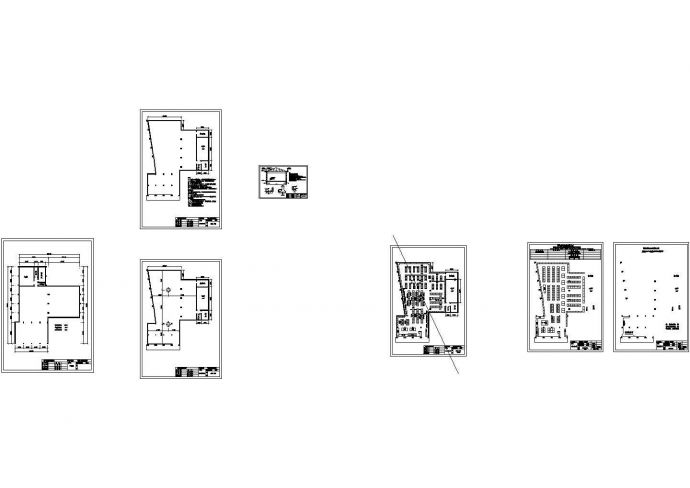 某小型超市（营业面积460㎡）室内装修设计cad全套施工图（含设计说明）_图1