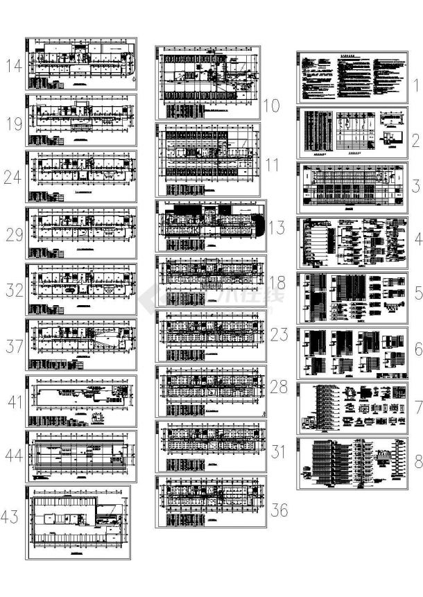 [山东]某十层综合楼全套电气施工图纸-图二
