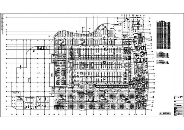 某大型超市配电设计cad全套电气施工平面图（甲级院设计）-图二