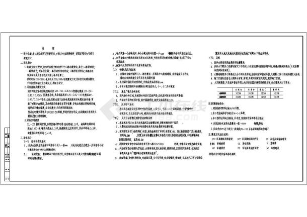 川北某20层住院楼电气施工图纸-图二