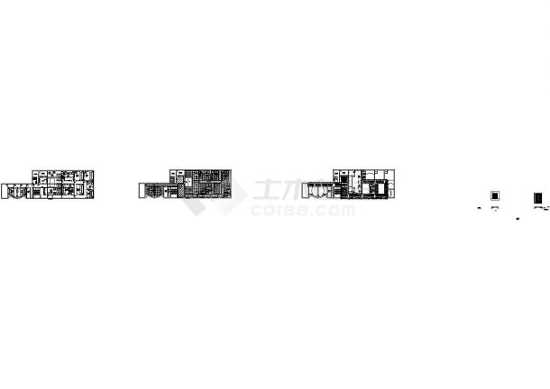 长白金钱豹KTV室内装修设计施工图及效果图（86张）-图二