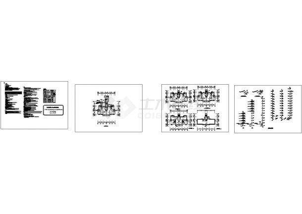 湖南某小高层18层室内给排水设计图-图一