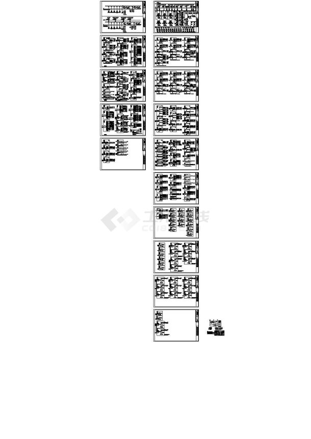 大连某改造项目电气系统施工图-图一