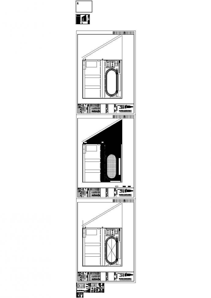 学校操场框架结构1层看台3层主席台施工图（建筑+结构+电气）_图1
