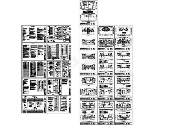 [准格尔]十八层商住楼电气施工图-图一