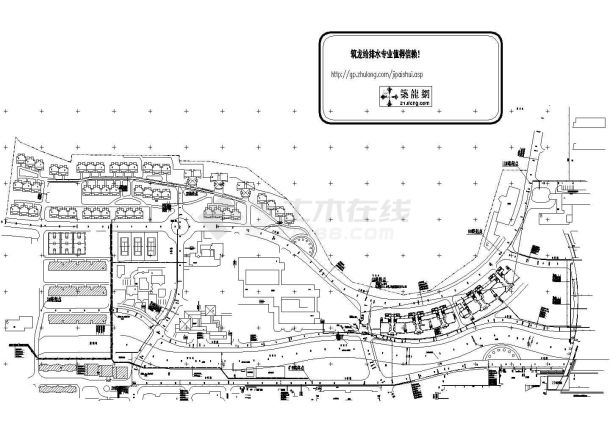 某小区市政管线综合图-图二