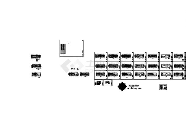 [云南]某酒店装修户型平面图-图二