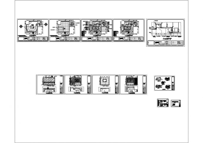 豪华KTV包厢室内装修设计施工图Ⅳ_图1