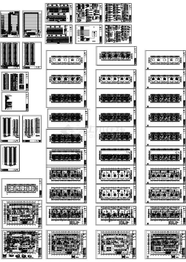 辽宁某23层综合商业楼全套电气施工图-图二