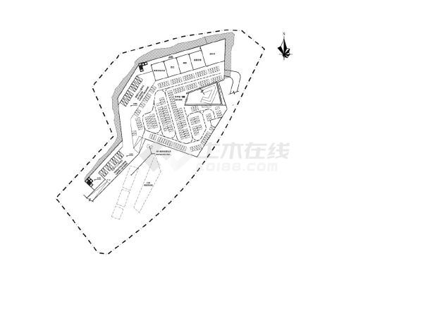 某一线城市基地美术馆设计图-图一