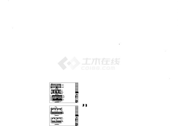 铁板烧厅酒吧酒柜详图-图一