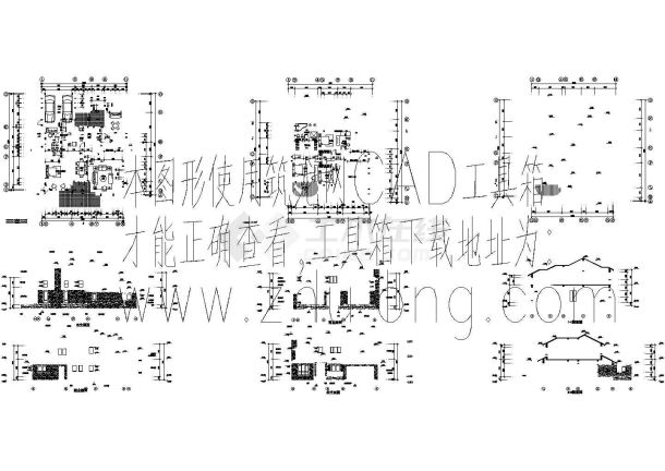 某7.3米二层欧式别墅建筑设计方案图-图二