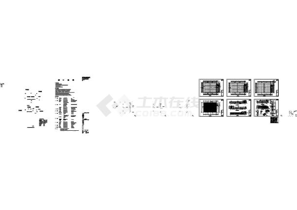 某三层框架结构工业厂房设计cad全套建筑施工图(带效果图)-图一