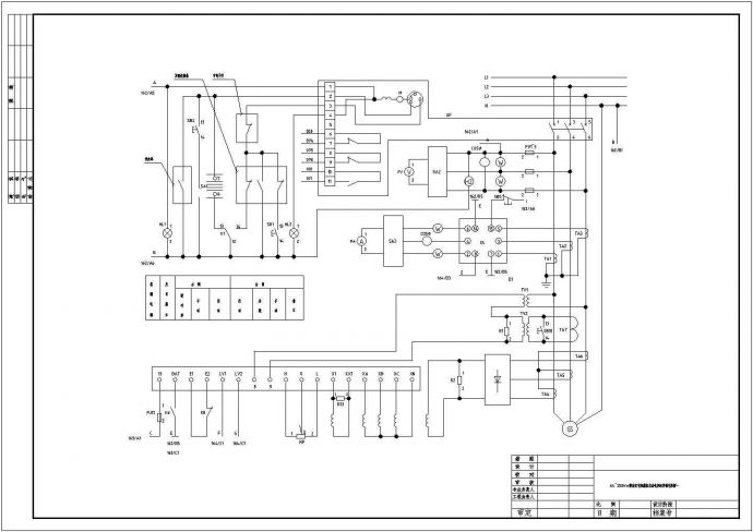 柴油发电机微机自动化机组控制原理图_图1