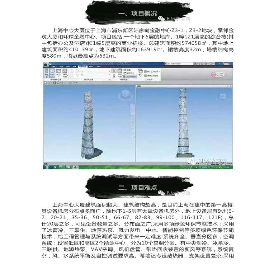 BIM技术在上海中心大厦中的应用-图一
