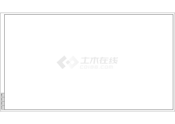 [二连浩特]道路景观工程全套cad施工图（甲级设计院设计）-图一