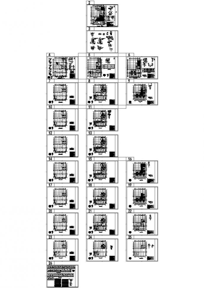 7层多层公寓结构设计施工图_图1