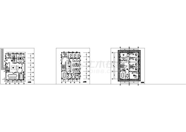 北京办公楼空调系统设计施工图-图一